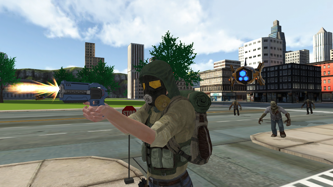 Zombie Survival Last Battle - Gameplay image of android game