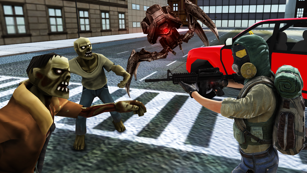 Zombie Survival Last Battle - Gameplay image of android game
