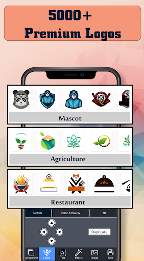 Logo Maker - Free Logo Maker, Generator & Designer - عکس برنامه موبایلی اندروید