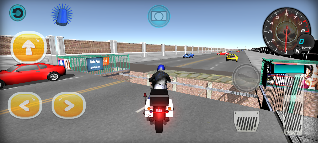 Pick Race (motorbicycle game) - عکس بازی موبایلی اندروید