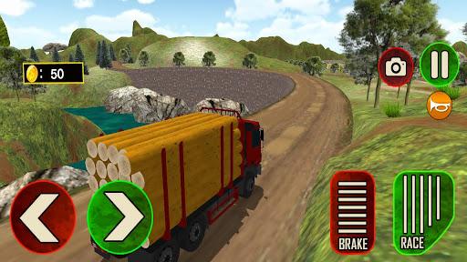 Offroad Cargo Truck Drive Game - Image screenshot of android app