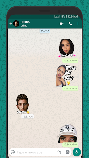 Wemoji - WhatsApp Sticker Make - عکس برنامه موبایلی اندروید