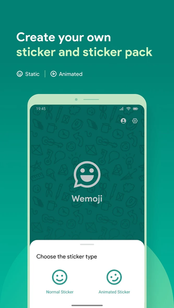 Wemoji - Sticker Maker - Image screenshot of android app