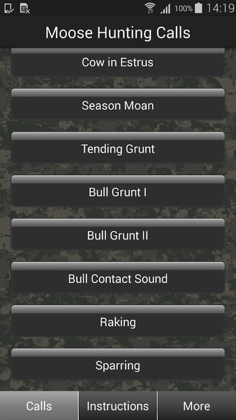 Moose Hunting Calls - Image screenshot of android app
