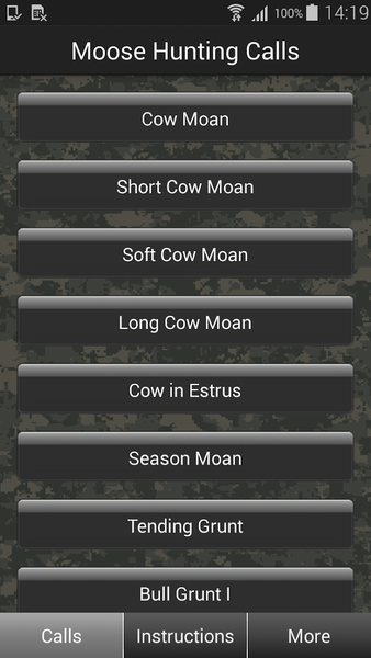 Moose Hunting Calls - Image screenshot of android app