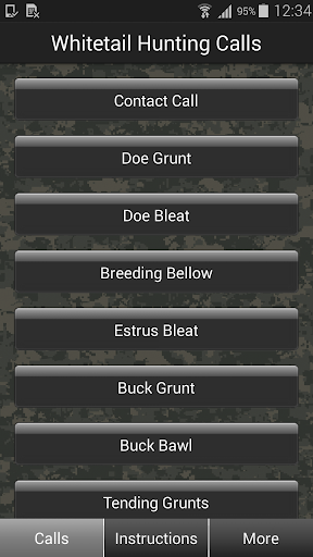 Whitetail Hunting Calls - Image screenshot of android app