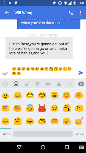 Picoo Messenger - Text SMS - Image screenshot of android app