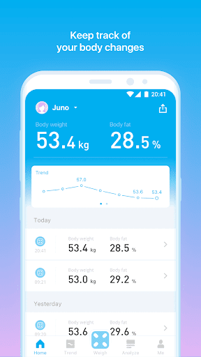 PICOOC - Image screenshot of android app