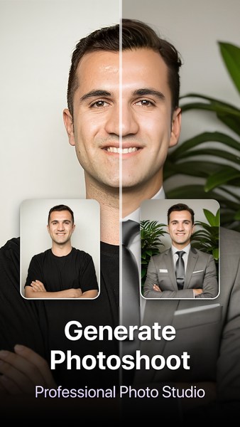 Picsalt AI Headshot Generator - عکس برنامه موبایلی اندروید