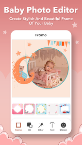Baby Photo Editor : Tootsie Ba - Image screenshot of android app