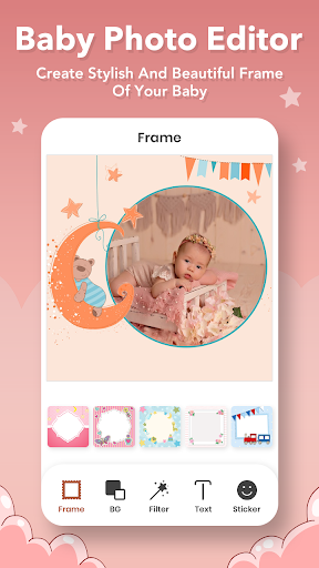 Baby Photo Editor : Tootsie Ba - عکس برنامه موبایلی اندروید