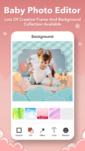 Baby Photo Editor : Tootsie Ba - Image screenshot of android app