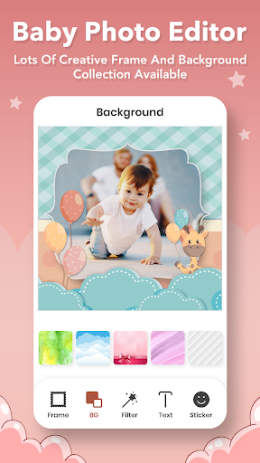 Baby Photo Editor : Tootsie Ba - عکس برنامه موبایلی اندروید