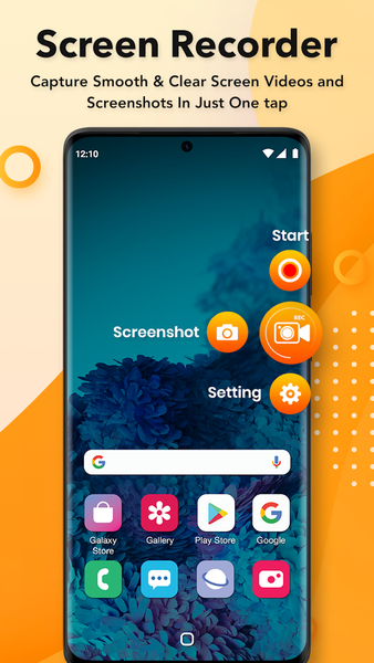 Screen Recorder -  Video Recor - عکس برنامه موبایلی اندروید