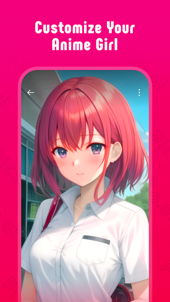 PicSo – Customize Your AI Girl - Image screenshot of android app