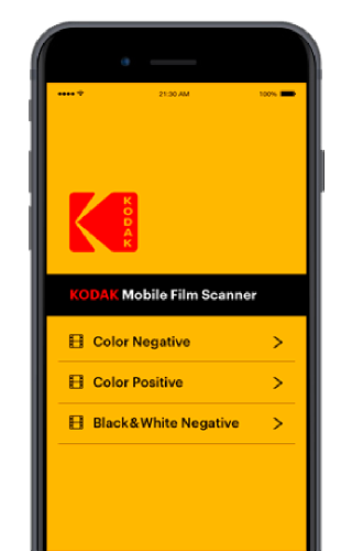 KODAK Mobile Film Scanner - Image screenshot of android app