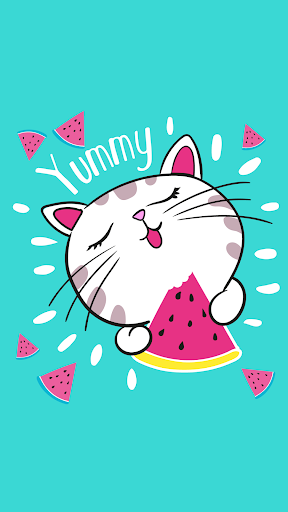Kawaii Cats Wallpapers - Cute Backgrounds - عکس برنامه موبایلی اندروید