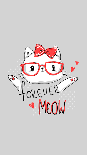 Kawaii cute background Click here to cute Cute Kawaii Cat HD phone  wallpaper  Pxfuel