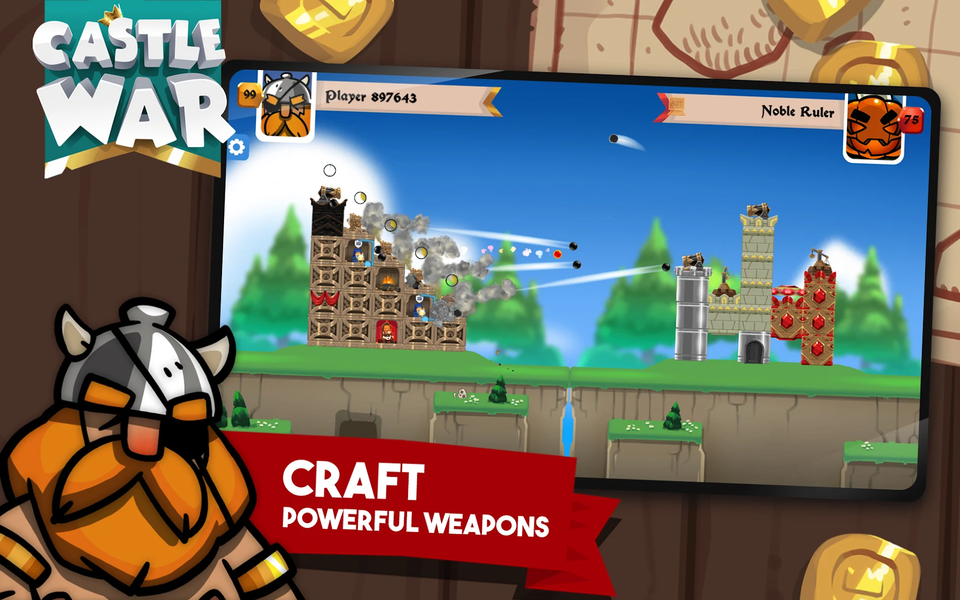 Castle War: Idle Island - عکس برنامه موبایلی اندروید