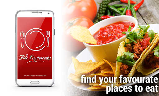 Find Restaurants Near Me - Free - عکس برنامه موبایلی اندروید