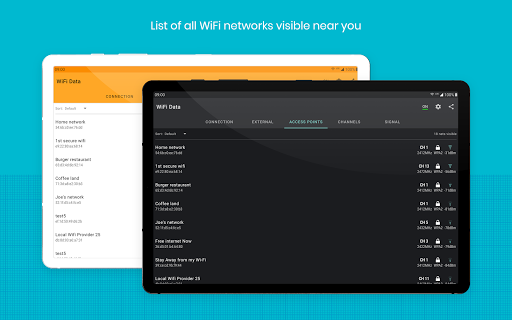 WiFi Analyzer - Image screenshot of android app