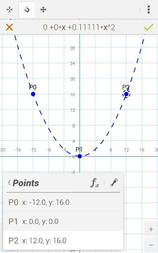 xGraphing - function grapher - Image screenshot of android app