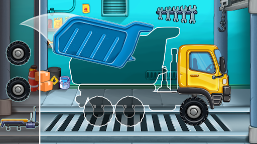 Truck wash train builder game - Image screenshot of android app
