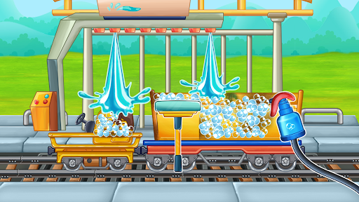 Truck wash train builder game - عکس برنامه موبایلی اندروید