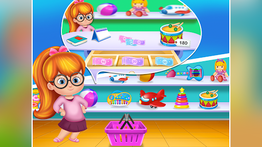 Doll house shop cleaning game