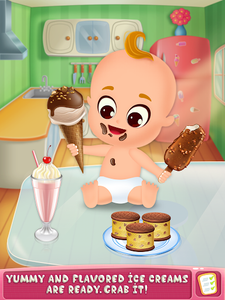 kids ice cream games - عکس بازی موبایلی اندروید