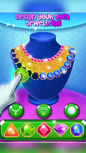 Girl DIY fashion jewelry maker - Image screenshot of android app