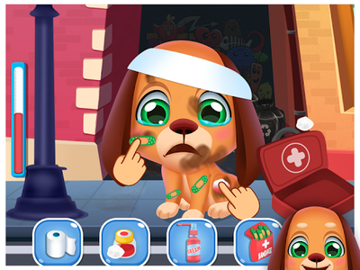 Cute Pet Dog Care - Play Puppy Games, Dress Up & Beauty Salon Kids Game 