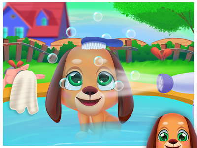 Cute Puppy Care - Play Online on SilverGames 🕹️