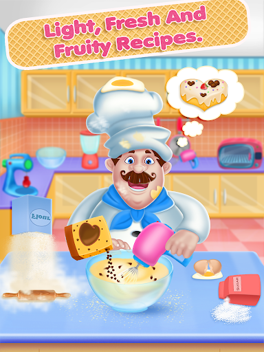 chef cooking recipe game - Gameplay image of android game