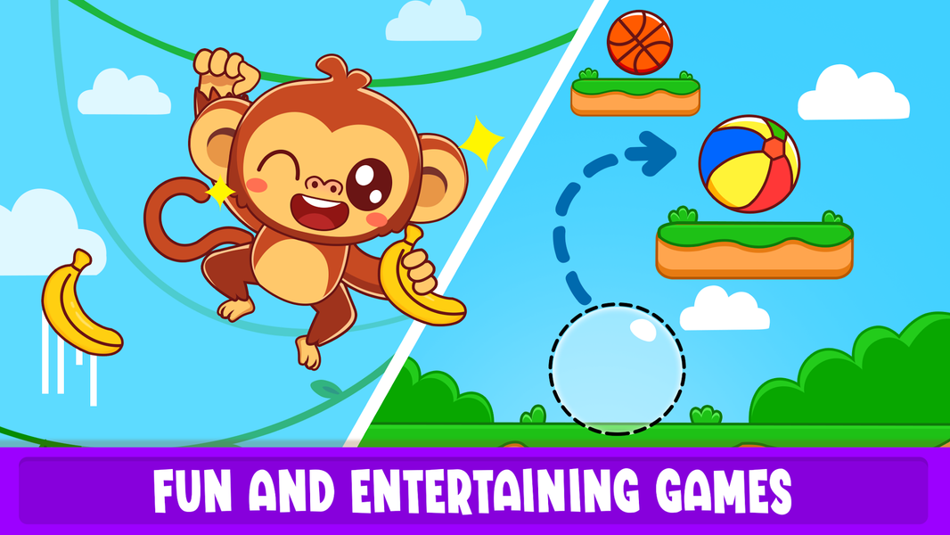 Piano Kids Toddler Music Games - عکس بازی موبایلی اندروید