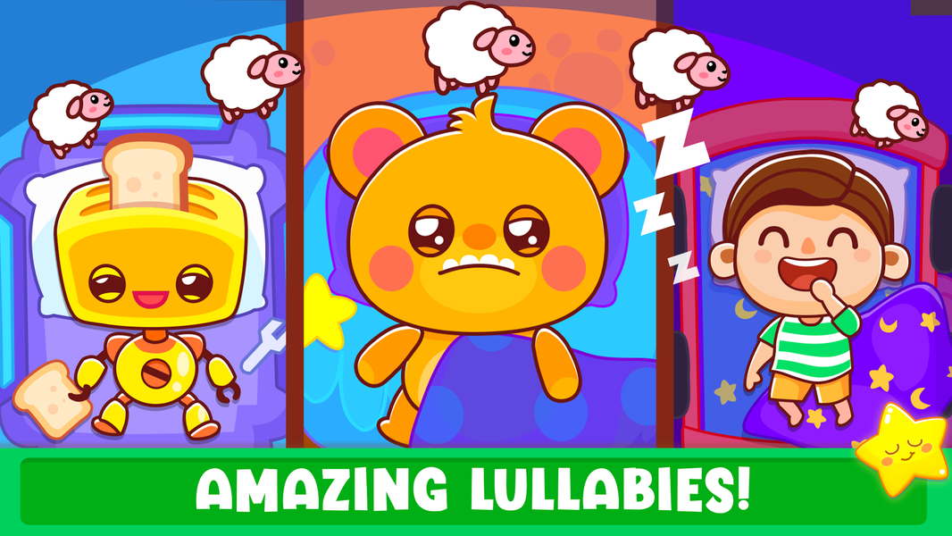 Piano Kids Toddler Music Games - عکس بازی موبایلی اندروید