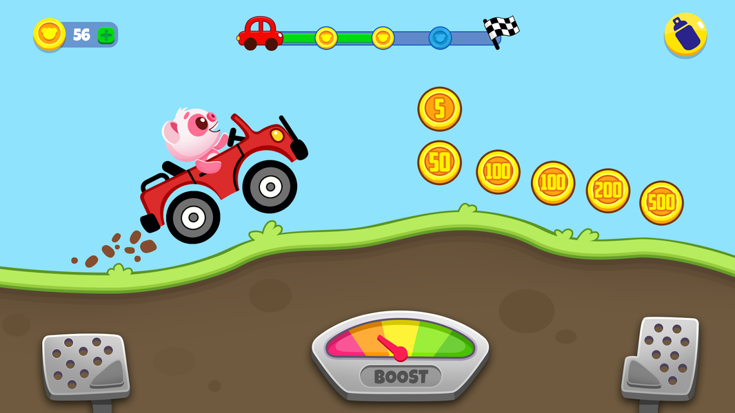 Car Games For Kids: Toddler - عکس بازی موبایلی اندروید