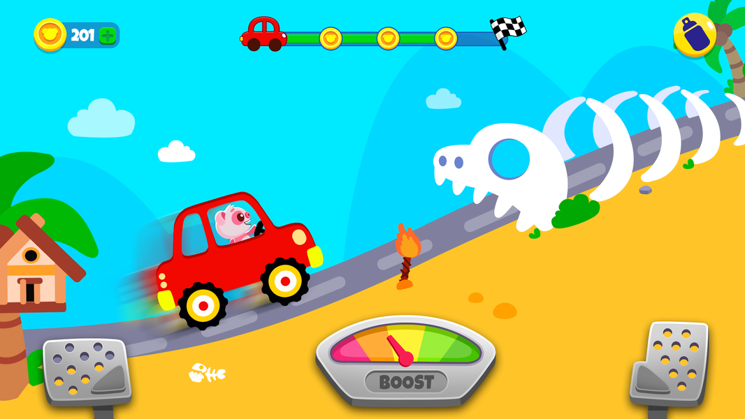 Car Games For Kids: Toddler - Gameplay image of android game
