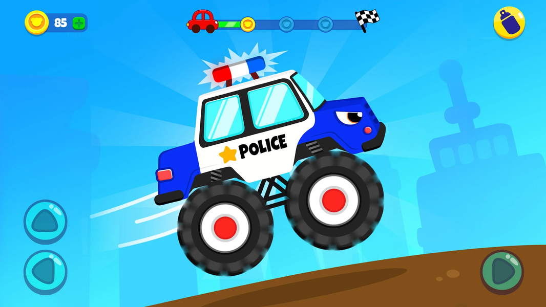 Monster Truck Games: Car Games - Gameplay image of android game