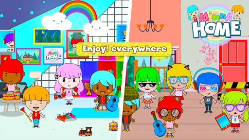 Minna Home Sweet Pretend Playground - Gameplay image of android game