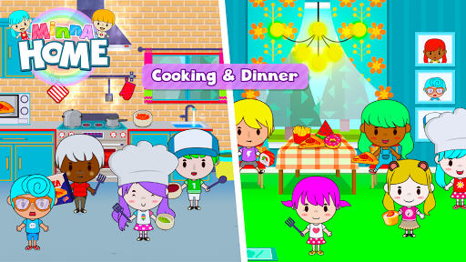 Minna Home Sweet Pretend Playground - Gameplay image of android game