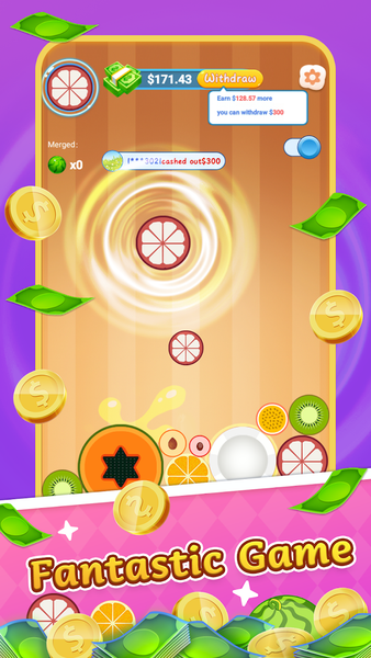 Merge Fruits - Gameplay image of android game