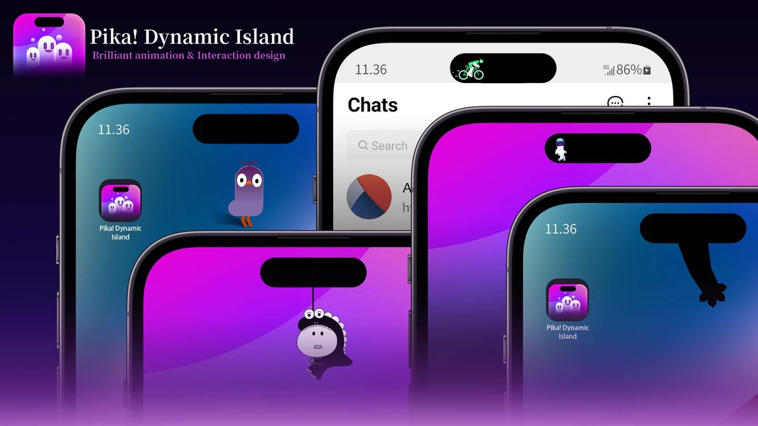 Pika! Dynamic Island - Image screenshot of android app