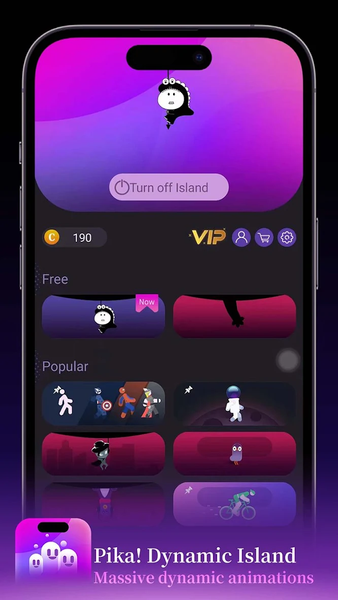 Pika! Dynamic Island - Image screenshot of android app