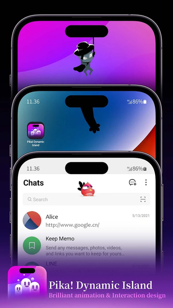 Pika! Dynamic Island - Image screenshot of android app