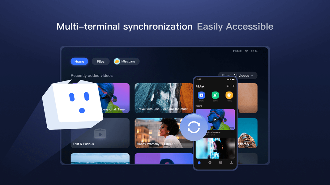 PikPak-Safe Cloud, Video Saver - عکس برنامه موبایلی اندروید