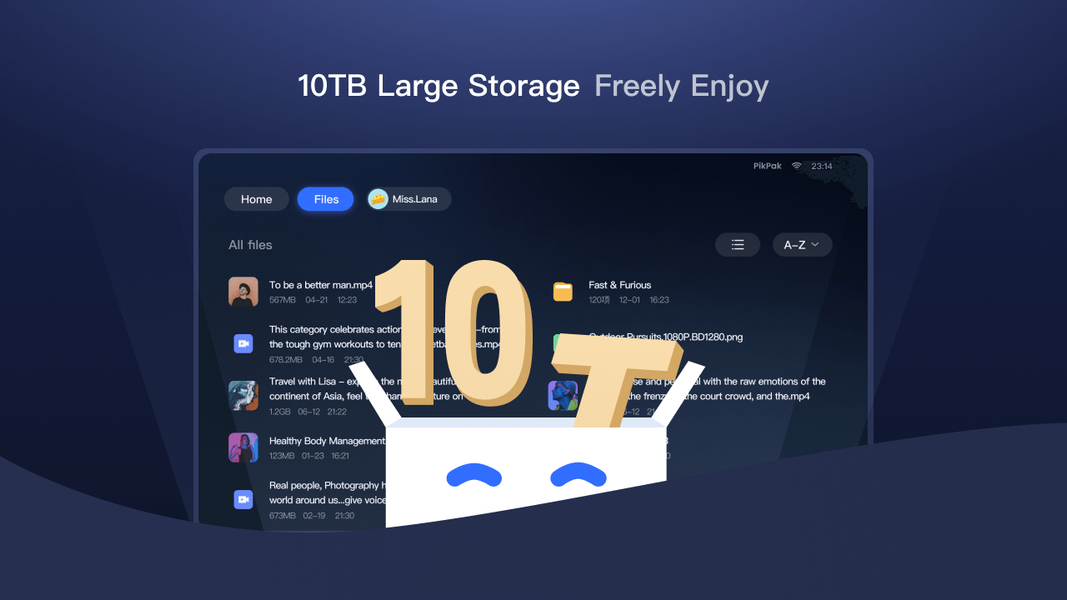 PikPak-Safe Cloud, Video Saver - عکس برنامه موبایلی اندروید