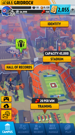 Rival Stars College Football - عکس بازی موبایلی اندروید