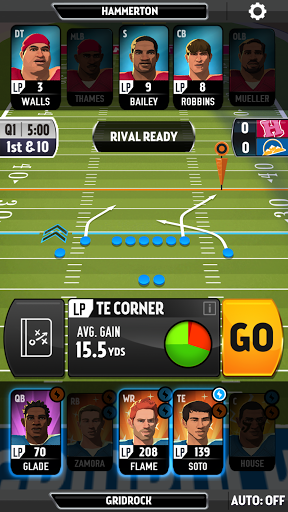 Rival Stars College Football - Gameplay image of android game
