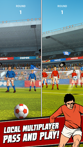 Flick Kick Football Kickoff - Gameplay image of android game